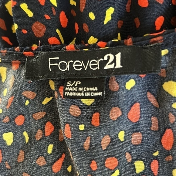 Forever 21 Polka Dot Print Dress | SIZE S - Picture 6 of 7